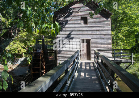 Grist Mill Stone Mountain Stockfoto