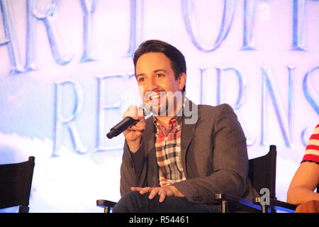 Beverly Hills, Kalifornien, USA. 28. Nov 2018. Emily Blunt 'Mary Poppins' Retruns Pressekonferenz bei Montage Beverly Hills Luxushotel in Beverly Hills, CA Foto: Cronos/Hollywood News Credit: Cronos/Alamy leben Nachrichten Stockfoto