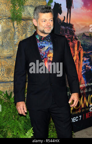 Los Angeles, USA. 28. Nov 2018. Andy Serkis Teilnahme an der Netflix 'Mowgli: Legende Der Dschungel" am ArcLight Hollywood am 28 November, 2018 in Los Angeles, Kalifornien. Credit: Geisler-Fotopress GmbH/Alamy leben Nachrichten Stockfoto