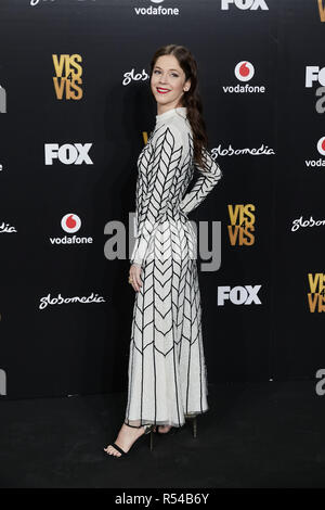 Madrid, Spanien. 29 Nov, 2018. Georgina Amoros nimmt gegenüber der Saison 4 Premiere Callao City Lights Kino in Madrid. Credit: LEGAN S. Mace/SOPA Images/ZUMA Draht/Alamy leben Nachrichten Stockfoto