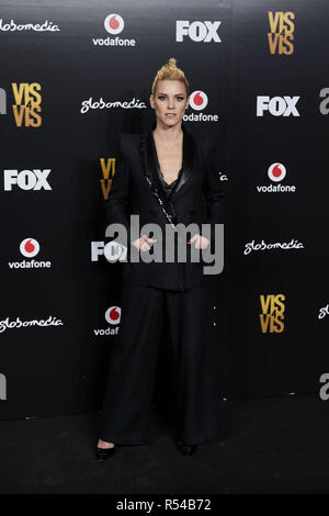 Madrid, Spanien. 29 Nov, 2018. Maggie Civantos nimmt gegenüber der Saison 4 Premiere Callao City Lights Kino in Madrid. Credit: LEGAN S. Mace/SOPA Images/ZUMA Draht/Alamy leben Nachrichten Stockfoto