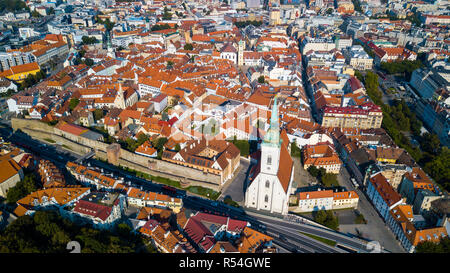 St Martin's Cathedral oder Dóm sv Martina, Altstadt, Bratislava, Slowakei Stockfoto