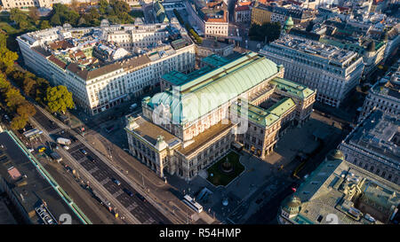 Wiener Staatsopera, Wiener Staatsoper, Wien, Österreich Stockfoto