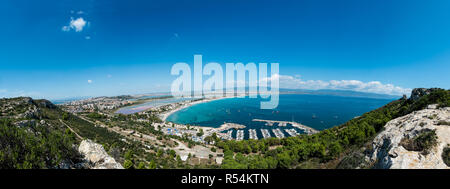 Cagliari von Sella del Diavolo Stockfoto