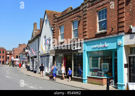 High Street, Ringwood, Dorset, England, Vereinigtes Königreich Stockfoto