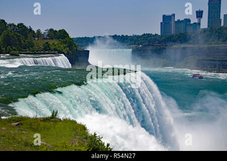 Niagara Falls aus den USA und Kanada Stockfoto