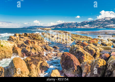 Wajima, Ishikawa, Japan ländliche Coastal Park. Stockfoto