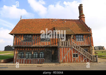 Moot Hall, Market Cross Place, Aldeburgh, Suffolk Coastal Bezirk, Suffolk, East Anglia, England, Großbritannien, USA, UK, Europa Stockfoto