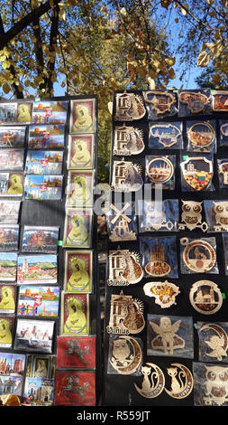 Souvenirs in Vilnius Litauen Europa Stockfoto