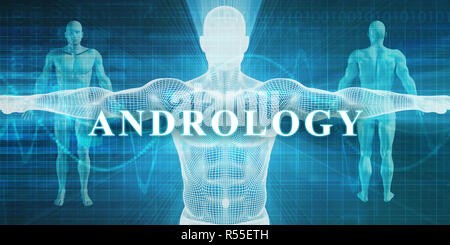 Andrologie Stockfoto