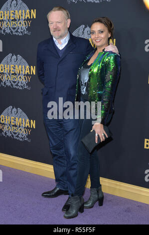 Jared Harris und Allegra Riggio teilnehmen, "Bohemian Rhapsody" New York Premiere auf dem Pariser Theater am Oktober 30, 2018 in New York City. Stockfoto