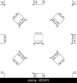 Kleiderbügel Kleidung Muster nahtlose Vektor wiederholen Geometrische für jede Web Design Stock Vektor