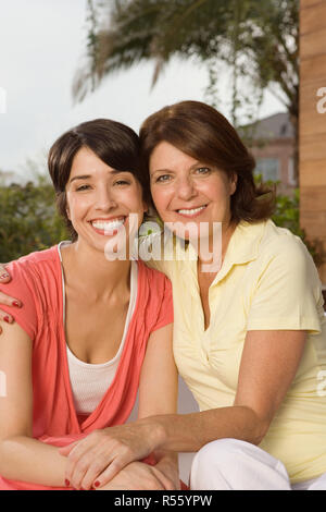 Mutter und Tochter Stockfoto