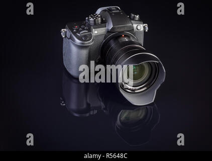 Dslr photocamera Stockfoto