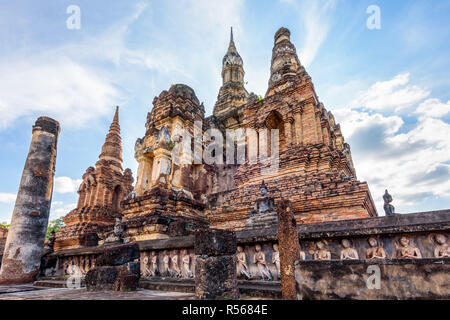 Alte Kapelle in Sukhothai Historical Park Stockfoto