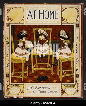 Cover von 'zu Hause'. Zu Hause. Marcus & Gemeinde Co London, 1881. Bild von zu Hause genommen von J G Sowerby und Thos. Kran. Quelle: 12805 k. 41, zurück. Sprache: Englisch. Autor: Sowerby, John G. Stockfoto