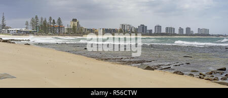 Australian panorama Sunshine Coast Küste Stockfoto