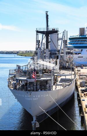 Amerikanischen Sieg in Tampa Bay Stockfoto