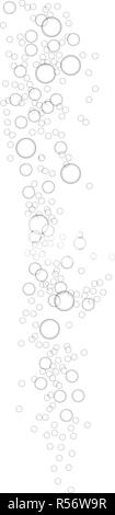 Waschen bubble Symbol. Realistische Darstellung der Waschen bubble Vektor Symbol für Web Design Stock Vektor