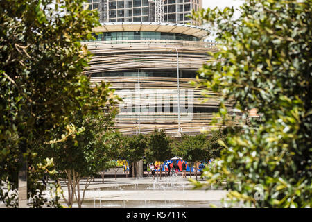 Der Austausch in Sydney, eine neue städtische Gebäude von Kengo Kuma entworfen und verbindet Stockfoto