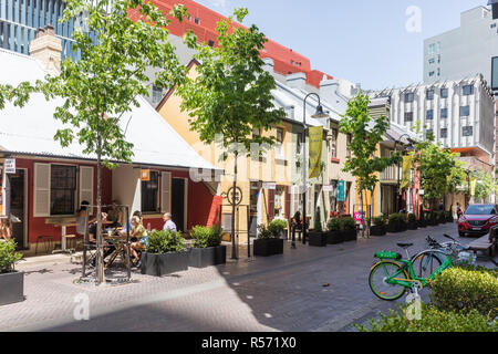 Kensington Street in Chippendale, Sydney. Neben Spice Gasse. Stockfoto