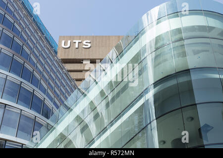 Die neue UTS Hauptgebäude, die die Nabe des studentischen Lebens an der Technischen Universität Sydney bilden werden, wenn es in 2019 öffnet sich Stockfoto