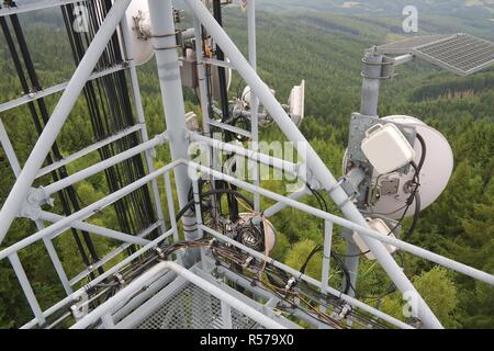 Sender Sender Details Stockfoto