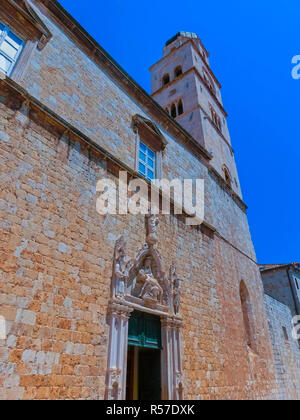 Dubrovnik, Kroatien - Juni 07, 2015: Die kleine Kirche Stockfoto