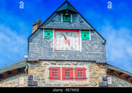 Clock Tower, Haus solingen Burg Stockfoto