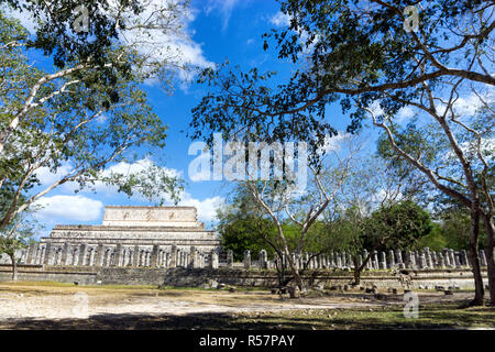 Großer Tempel in Chichen Itza Stockfoto