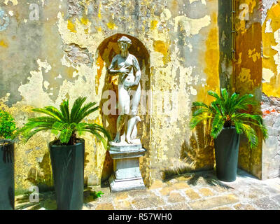 Die alten italienischen Terrasse in Venedig in Italien Stockfoto