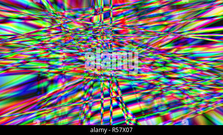 Abstrakte Digitale Hintergrund aus der psychedelischen Kunst Stockfoto