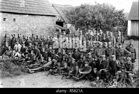 Soldaten der Poglavnik Guard Brigade (Poglavnikov tjelesni sdrug) zwischen 1941 und 1945 Stockfoto