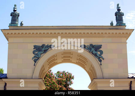 Hofgartentor in München Stockfoto