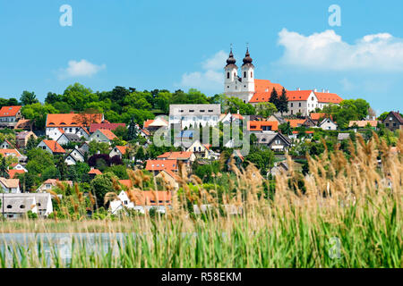 Landschaft von Tihany am Plattensee, Ungarn Stockfoto