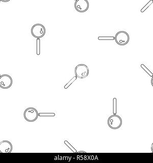 Lösung finden Glas Muster nahtlose Vektor wiederholen vergrößern Geometrische für jede Web Design Stock Vektor