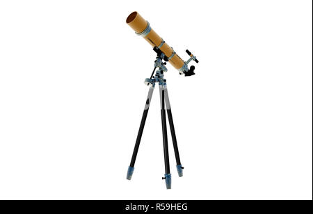 Astronomische Teleskop freigegeben Stockfoto
