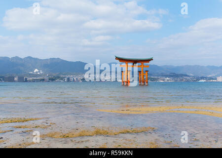 Tempel hiroshima Insel Miyajima Stockfoto