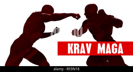 Krav Maga Stockfoto