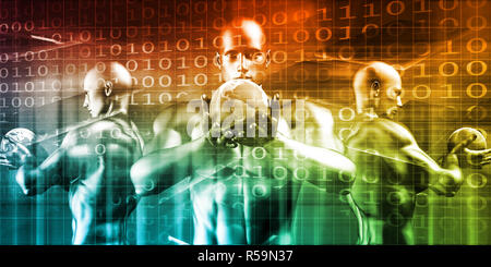 Global Technology Stockfoto