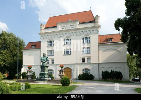 Niederösterreich, Berndorf, Arbeitertheater, 1899 - Niederösterreich, Berndorf, Theater, 1899 Stockfoto