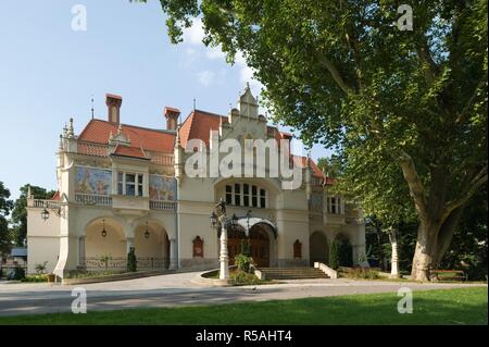 Niederösterreich, Berndorf, Arbeitertheater, 1899 - Niederösterreich, Berndorf, Theater, 1899 Stockfoto