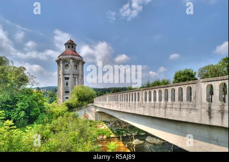 Niederösterreich, Berndorf, Wasserturm - Niederösterreich, Berndorf, Wasserturm Stockfoto