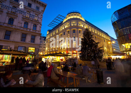 Weihnachtsmärkte, Budapest, Ungarn Stockfoto