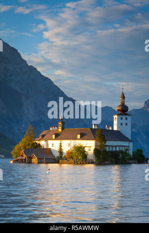 Schloss Ort am Traunsee, Gmunden, Salzkammergut, Oberösterreich, Österreich Stockfoto