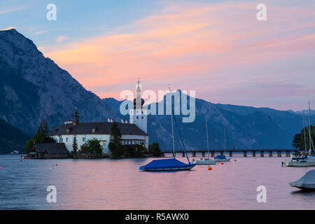 Schloss Ort am Traunsee, Gmunden, Salzkammergut, Oberösterreich, Österreich Stockfoto