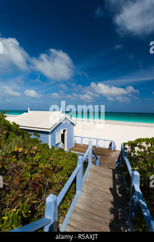 Bahamas, Eleuthera Island, Harbour Island, Pink Sand Beach Stockfoto