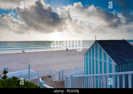 Bahamas, Eleuthera Island, Harbour Island, Pink Sand Beach Stockfoto