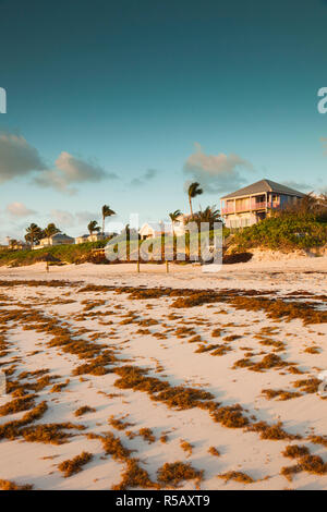 Bahamas, Eleuthera Island, Harbour Island, Pink Sand Beach Stockfoto