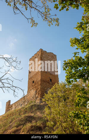 Ruine der Burg Gleichen, Wandersleben, Gotha, Thüringen Stockfoto